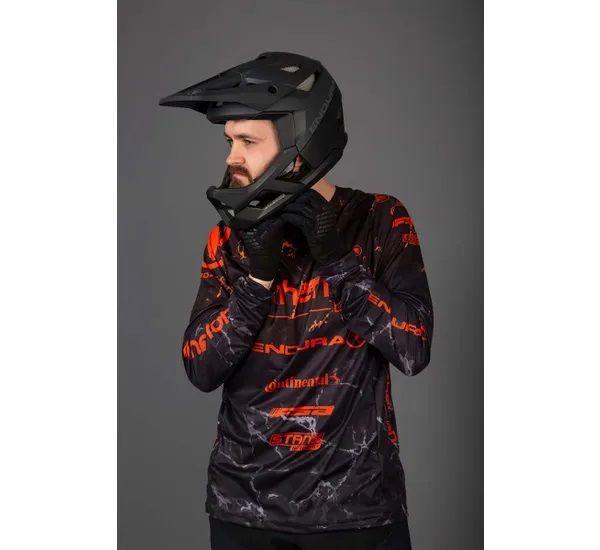 Casco Ciclismo MTB Integral Unisex MT500 Full Face Negro-2