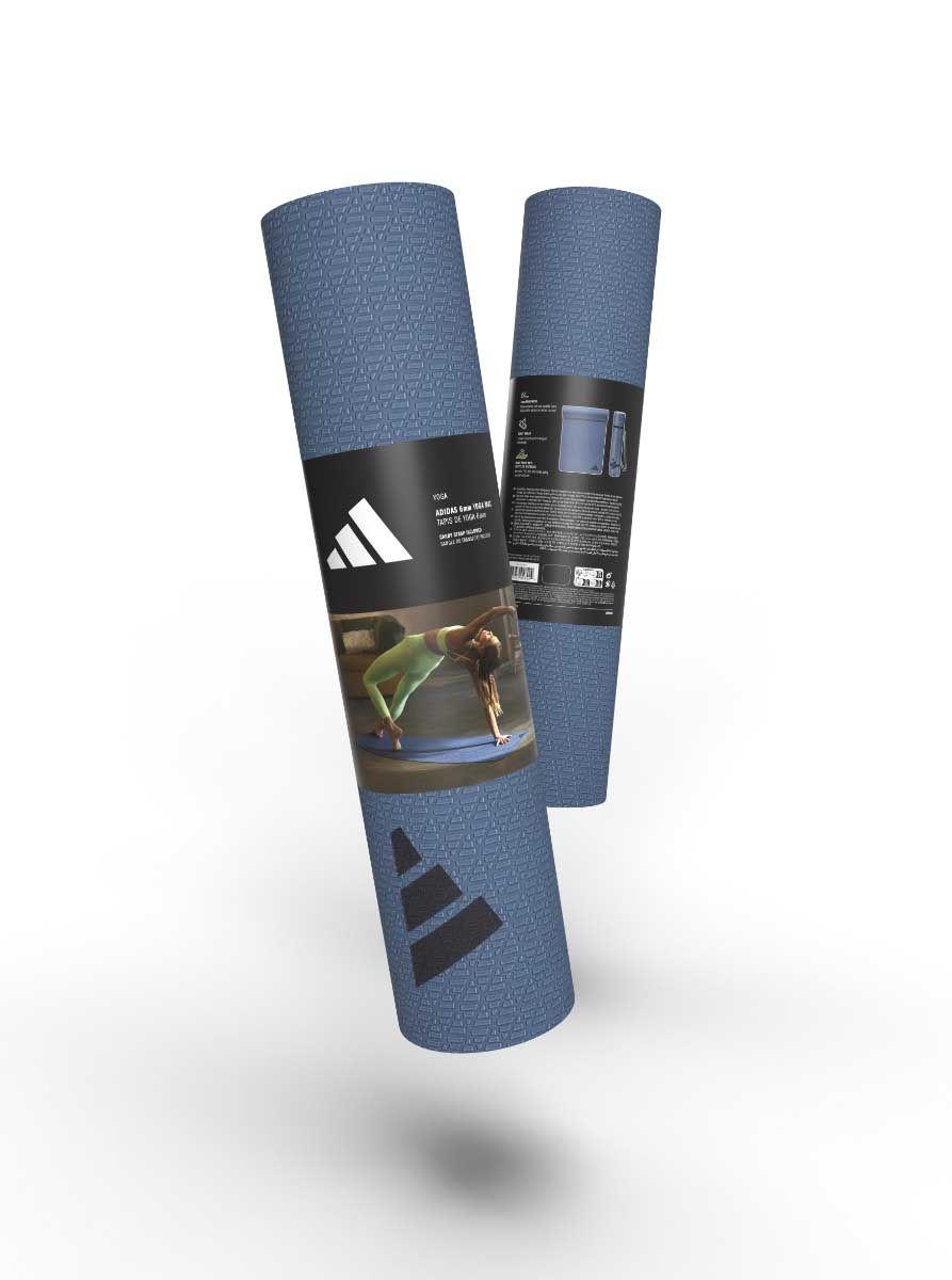 Mat Yoga Adidas 6mm Preloved Ink Azul-4