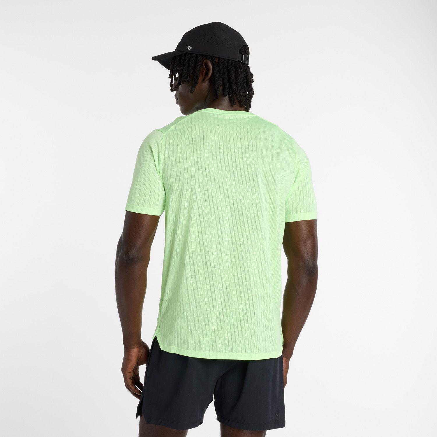 Polera Running Hombre New Balance RC Essential Amarilla-3