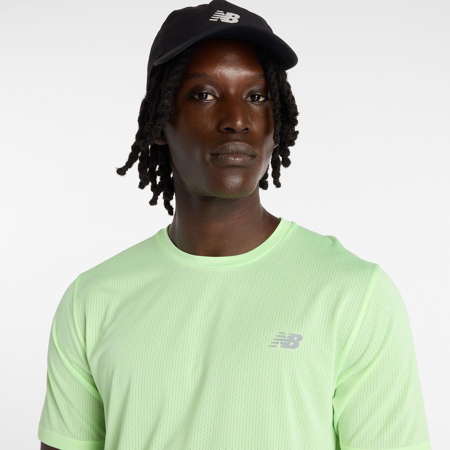 Polera Running Hombre New Balance RC Essential Amarilla-4