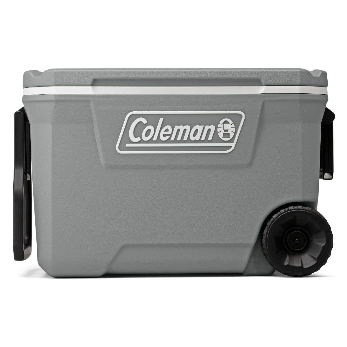 Cooler con Ruedas Coleman 316 62 QT / 58 Lt Gris-0
