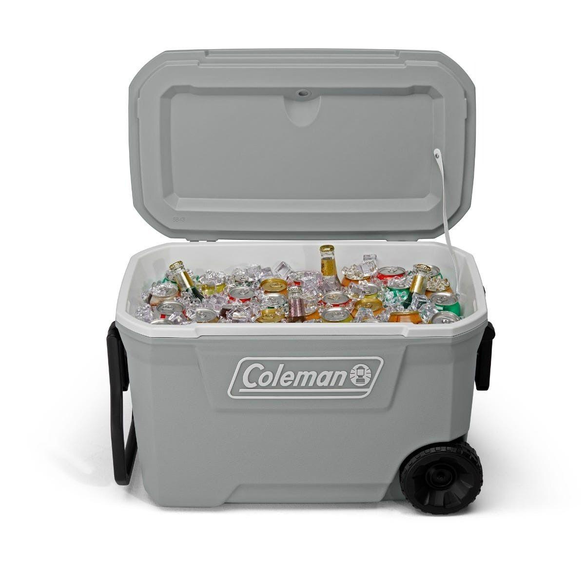 Cooler con Ruedas Coleman 316 62 QT / 58 Lt Gris-2