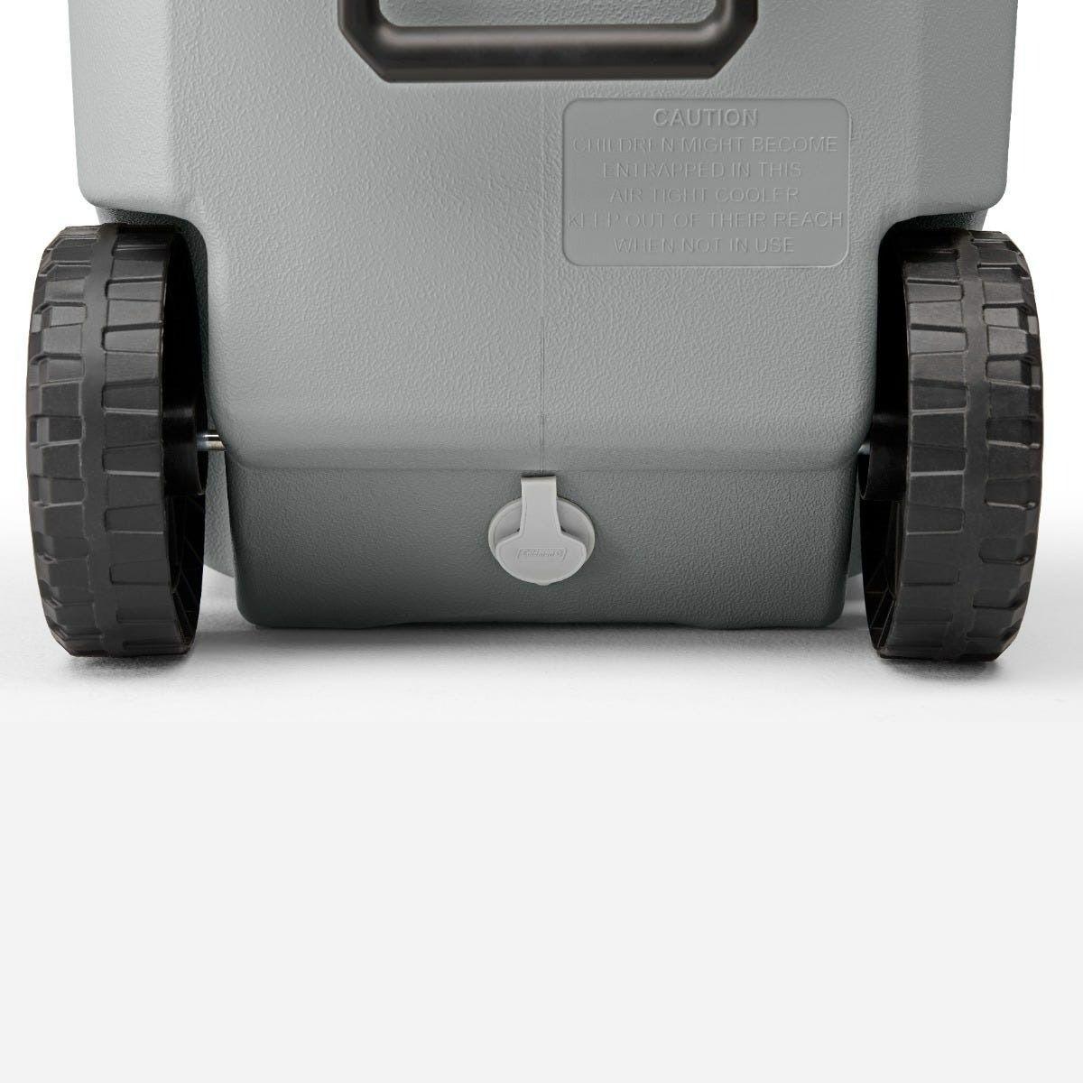 Cooler con Ruedas Coleman 316 62 QT / 58 Lt Gris-4
