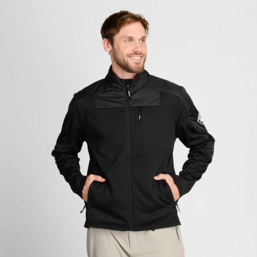 Chaqueta Outdoor Hombre Spyder Hybrid Jacket Negra-2