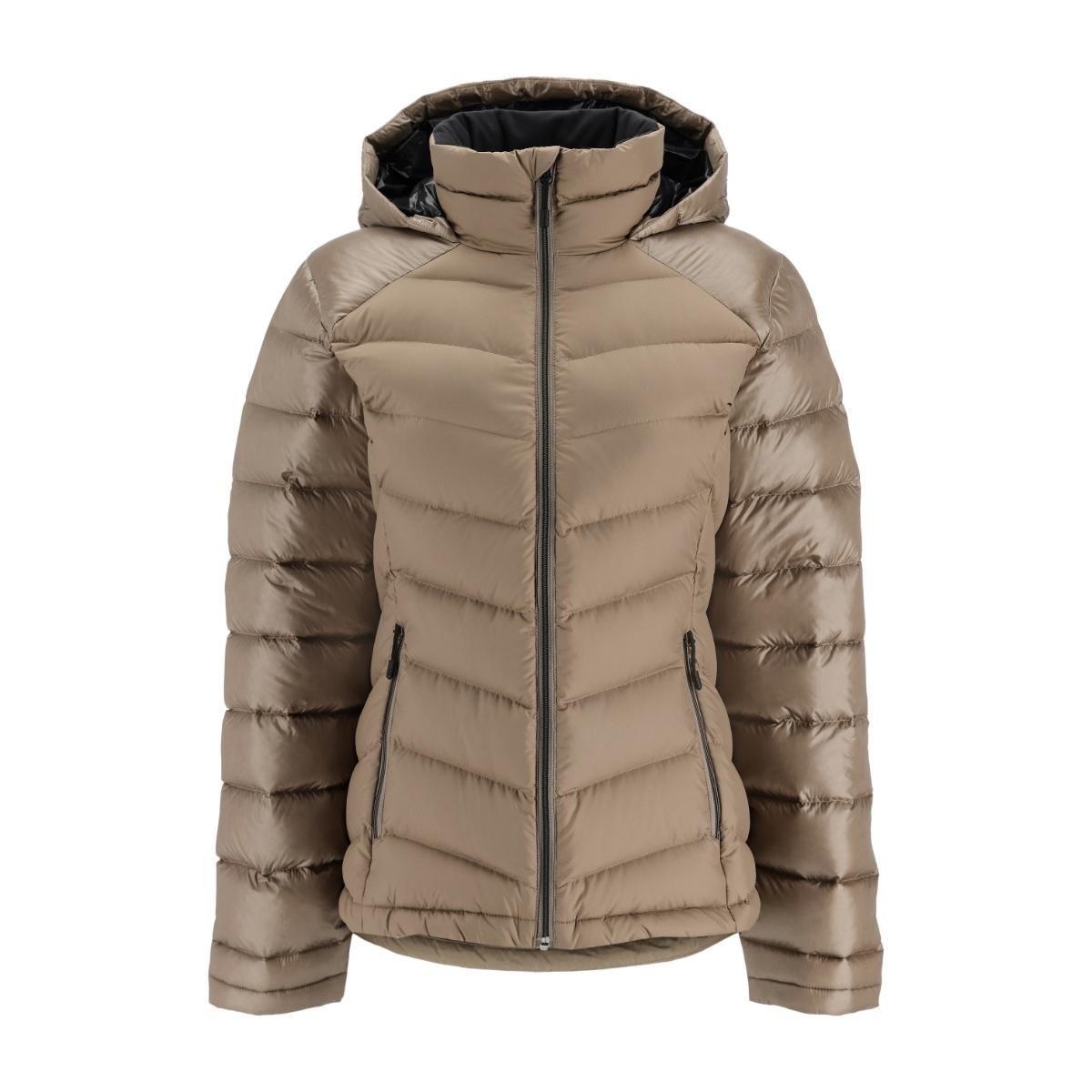 Parka Outdoor Mujer Spyder Timeless Hoodie Café-2