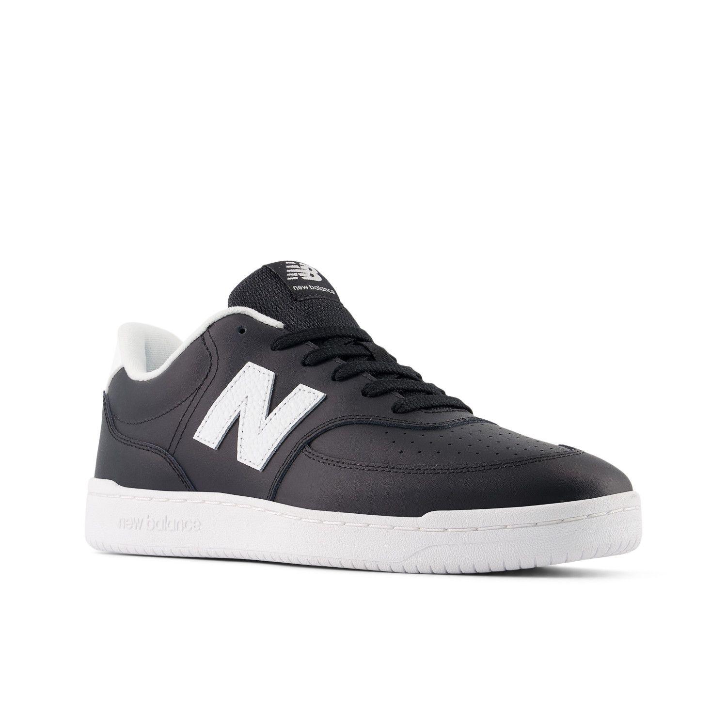 Zapatillas Urbanas Hombre New Balance 80 Negras/Blancas-3