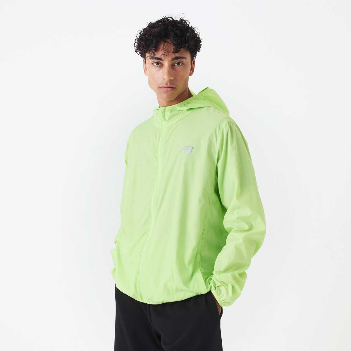 Cortavientos Running Hombre New Balance Packable Amariilo-0