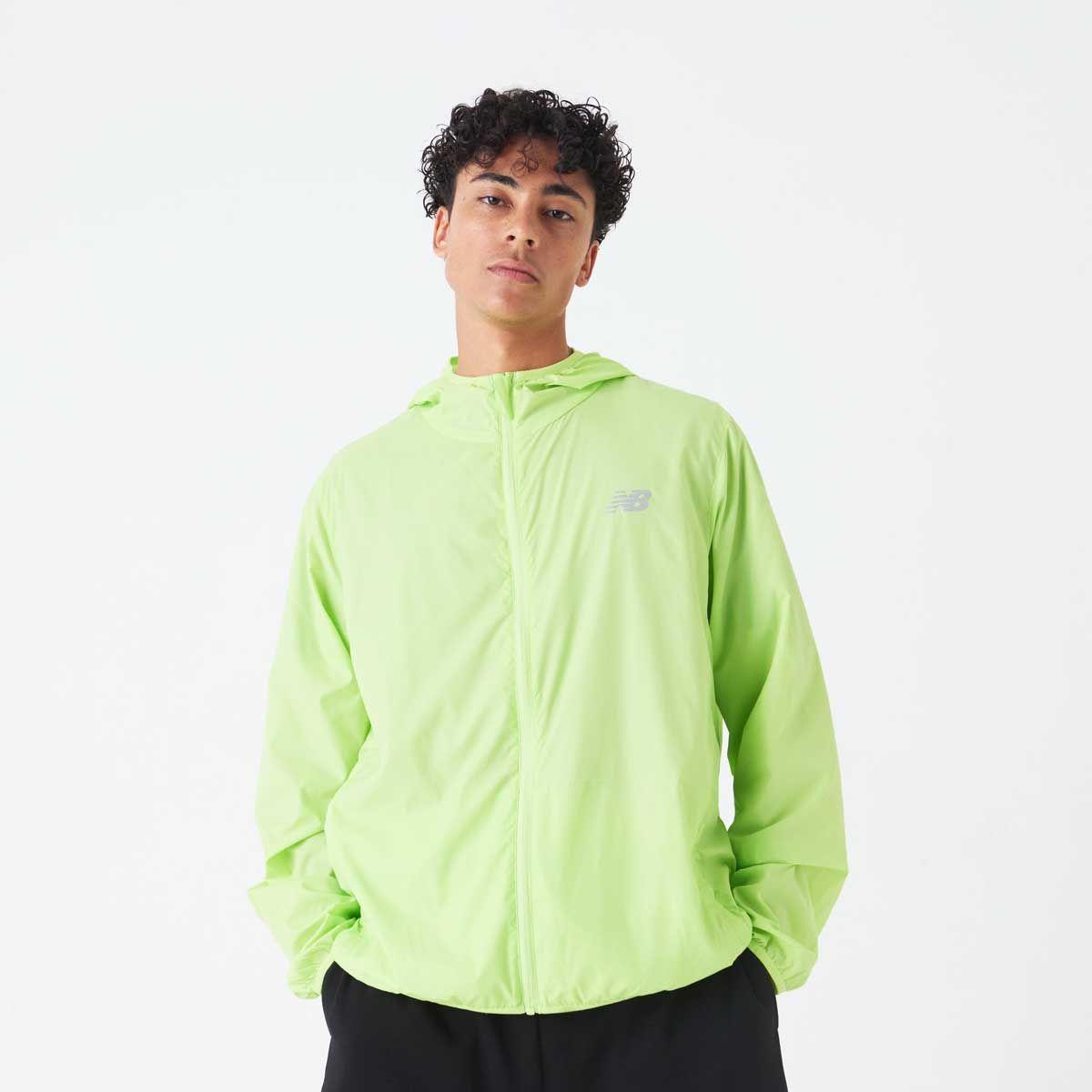 Cortavientos Running Hombre New Balance Packable Amariilo-2