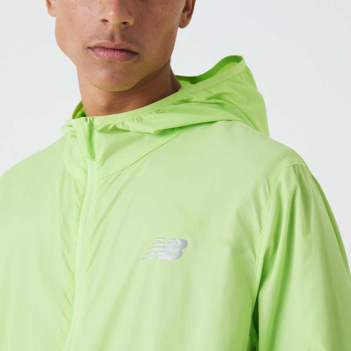 Cortavientos Running Hombre New Balance Packable Amariilo-3