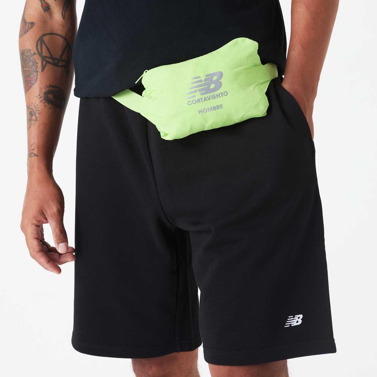 Cortavientos Running Hombre New Balance Packable Amariilo-4