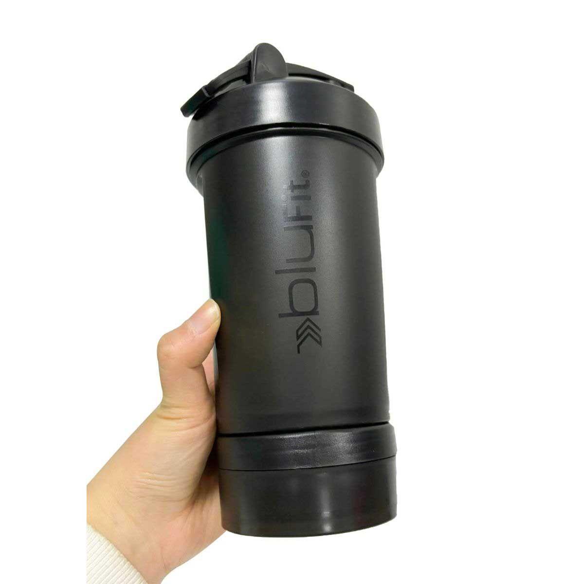 Botella Mixer Blu Fit Negro 450 ml-3