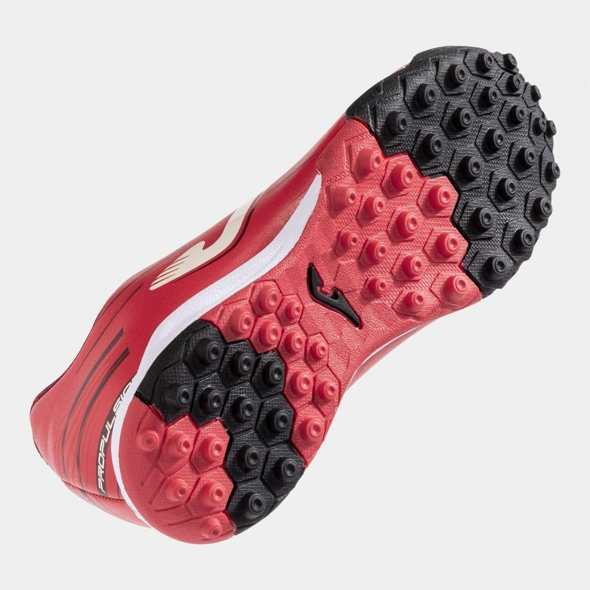 Zapatillas Futbolito Unisex Joma Propulsion JR TF Rojo-5