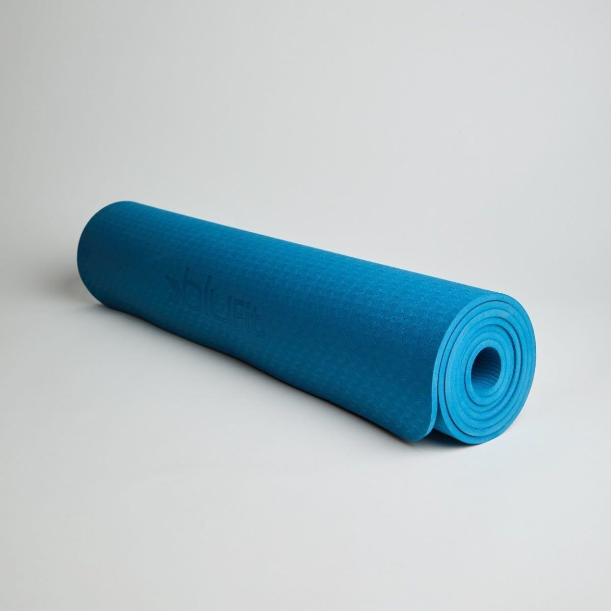 Mat Fitness Blu Fit TPE 0.6 cm Bicolor-3