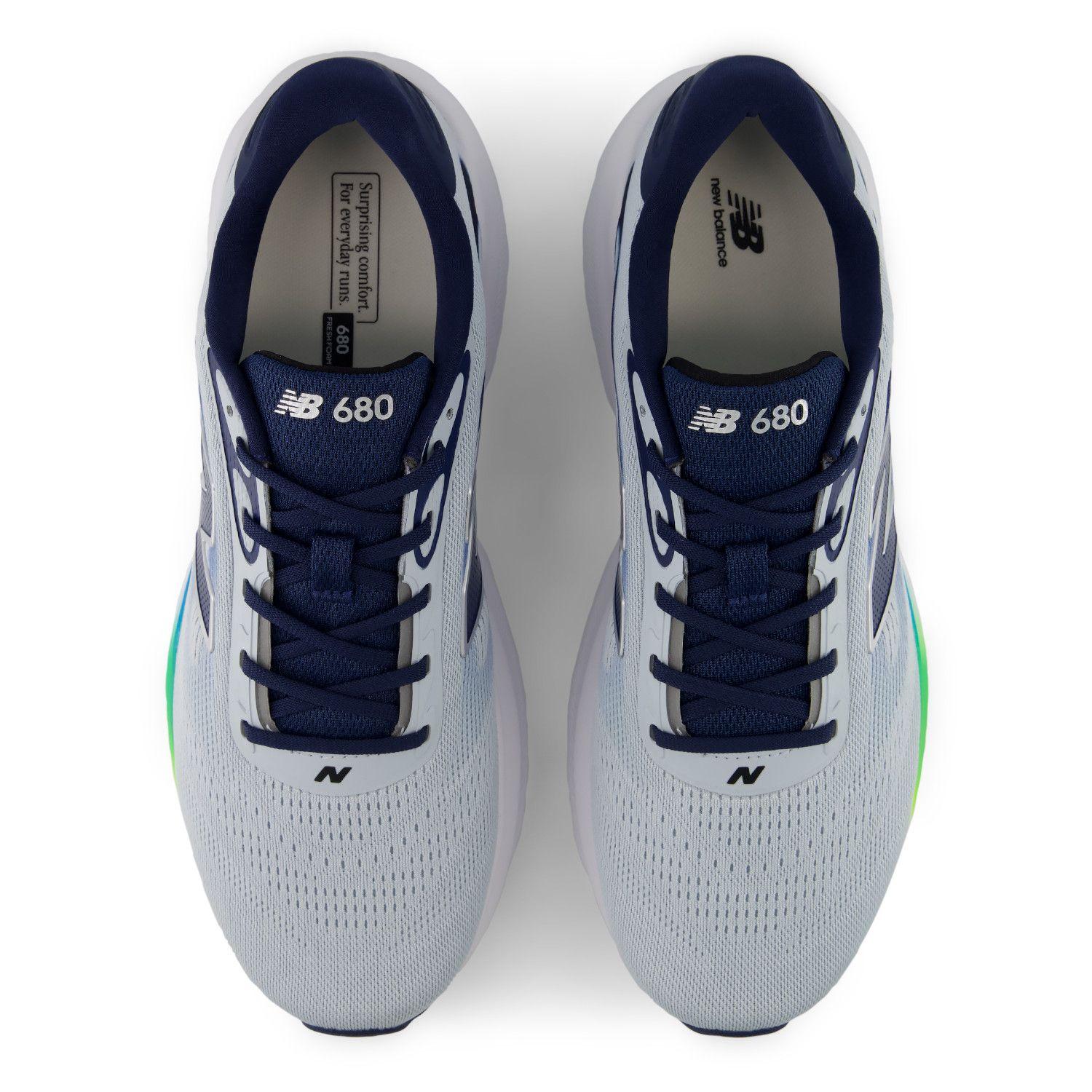 Zapatillas Running Hombre New Balance 680 v9 Gris/Azul-2