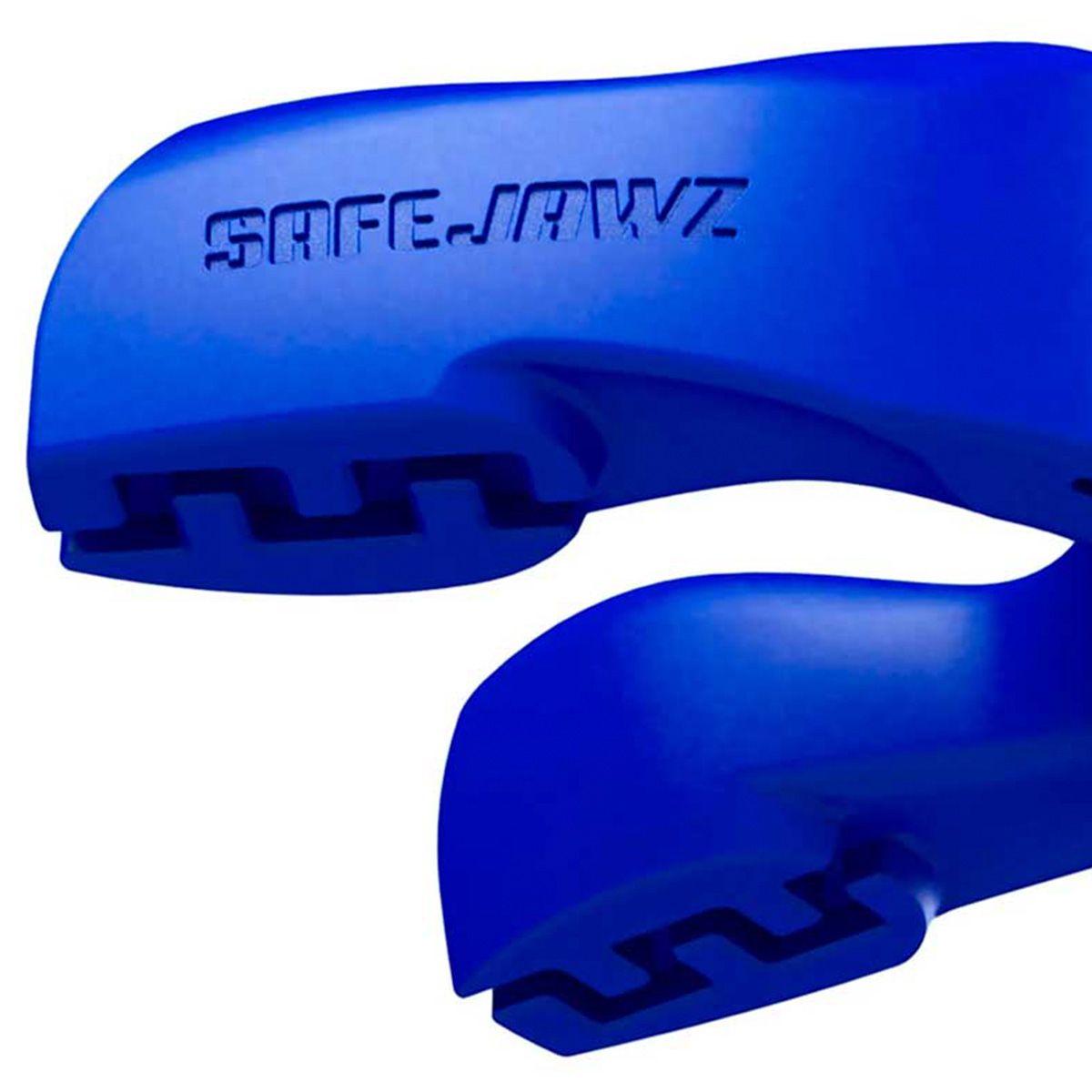 Protector Bucal Niño Safejawz Liso Azul-2