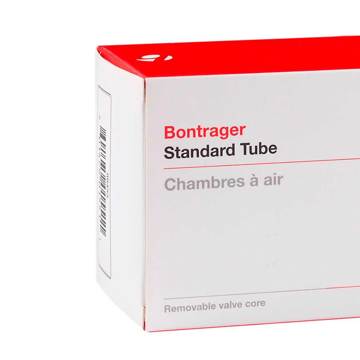 Cámara Standard Bontrager 26 x 2.00-2.40 Válvula Schrader 48 Negro-2