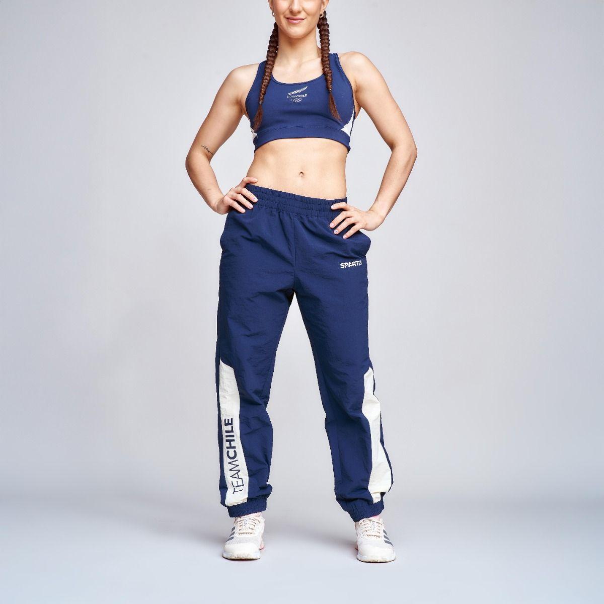 Pantalón Presentación Mujer Sparta Team Chile Azul-0