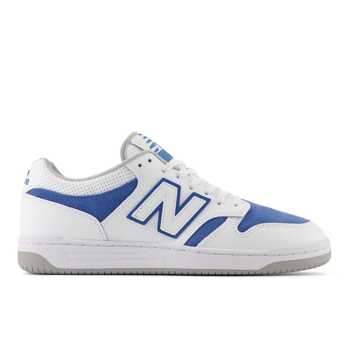 Zapatillas Urbanas Hombre New Balance 480 Blanca/Celeste-0