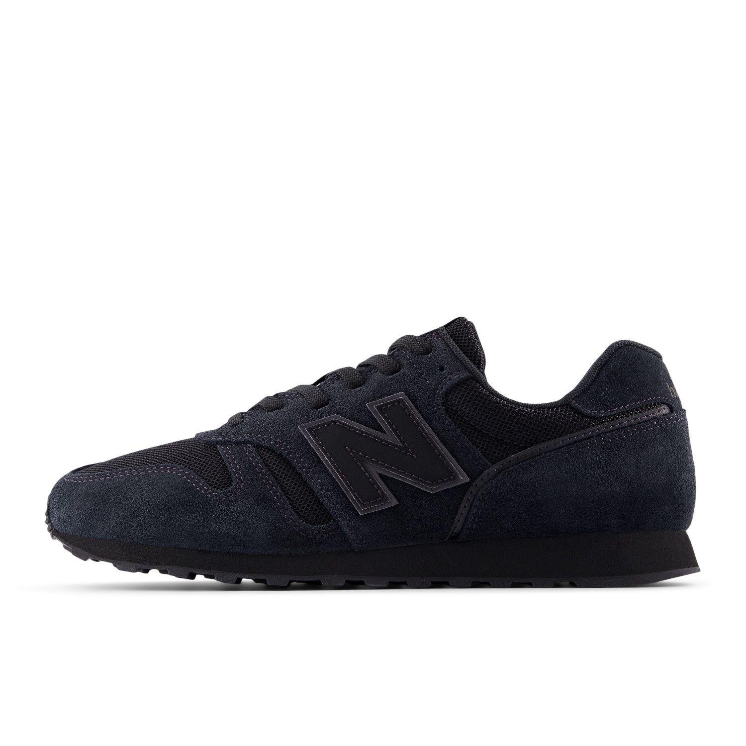 Zapatillas Urbanas Hombre New Balance 373 Triple Negro-1
