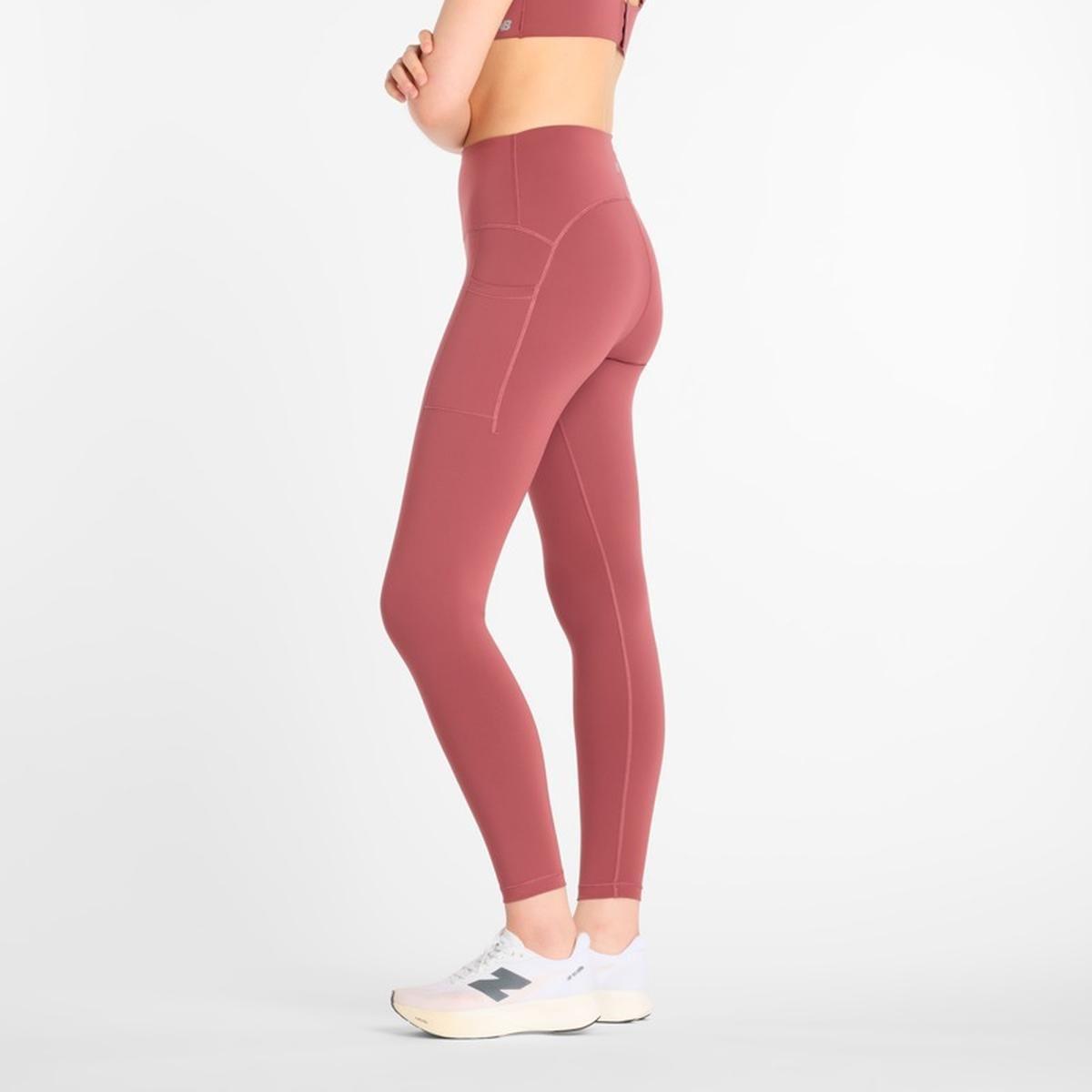 Calza Larga Entrenamiento Mujer New Balance Morada-2