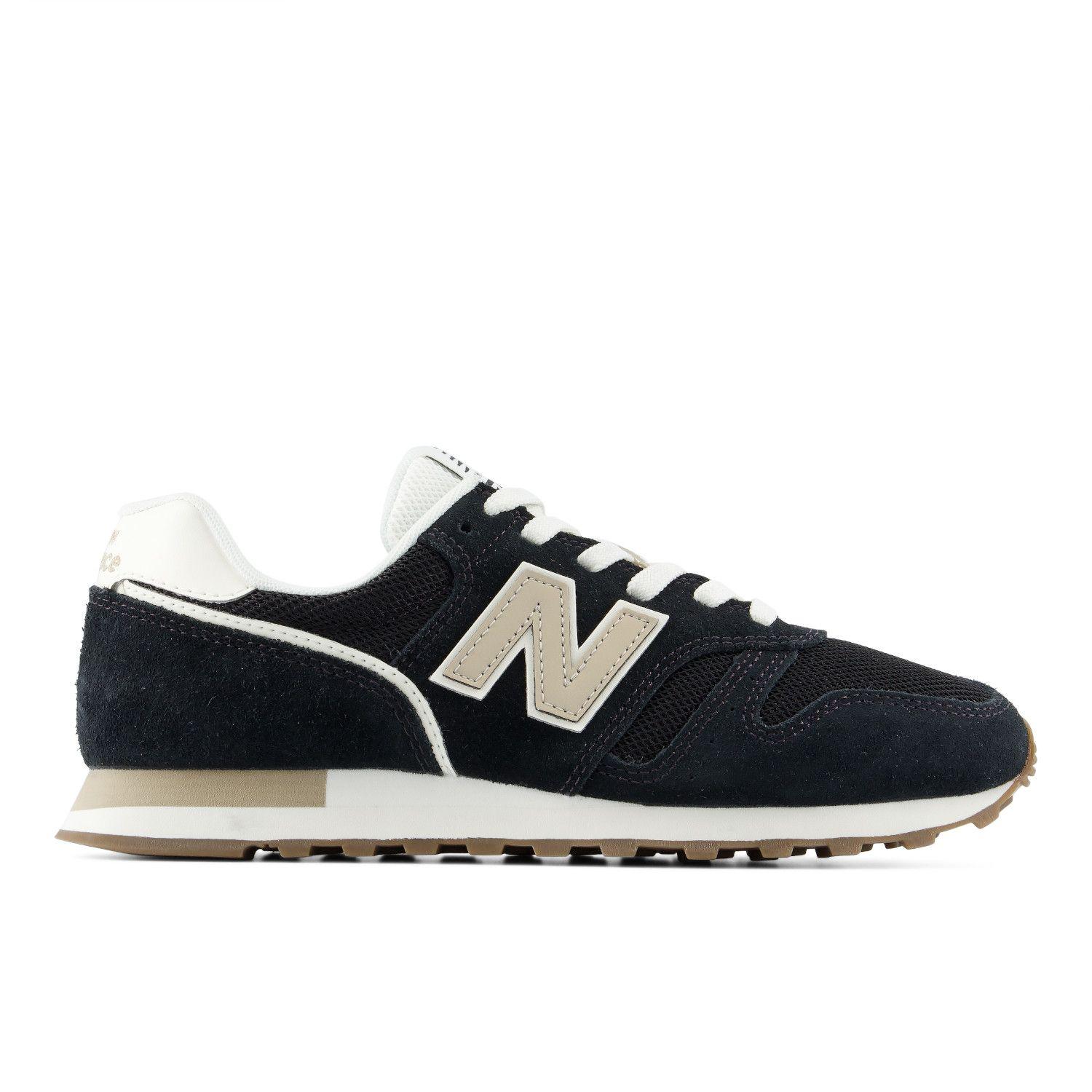 Zapatillas Urbanas Mujer New Balance 373 Negras/Beiges-0