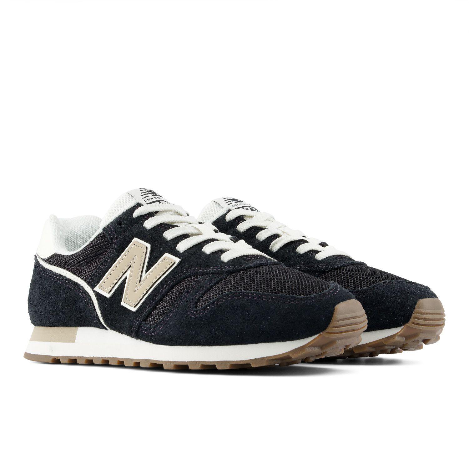 Zapatillas Urbanas Mujer New Balance 373 Negras/Beiges-9