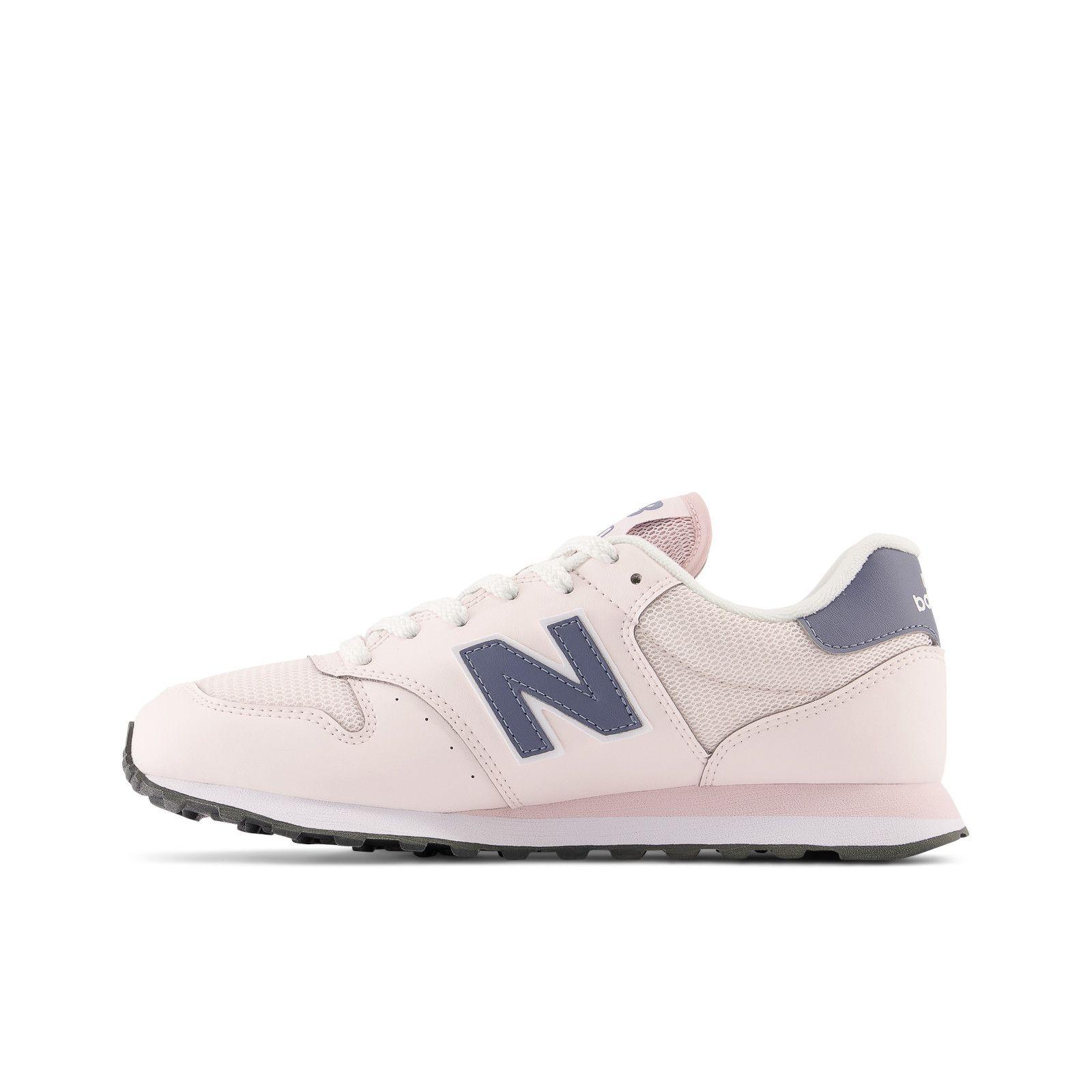 Zapatillas Urbanas Mujer New Balance 500 Rosado-1