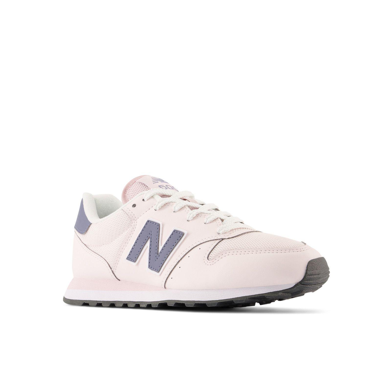 Zapatillas Urbanas Mujer New Balance 500 Rosado-2