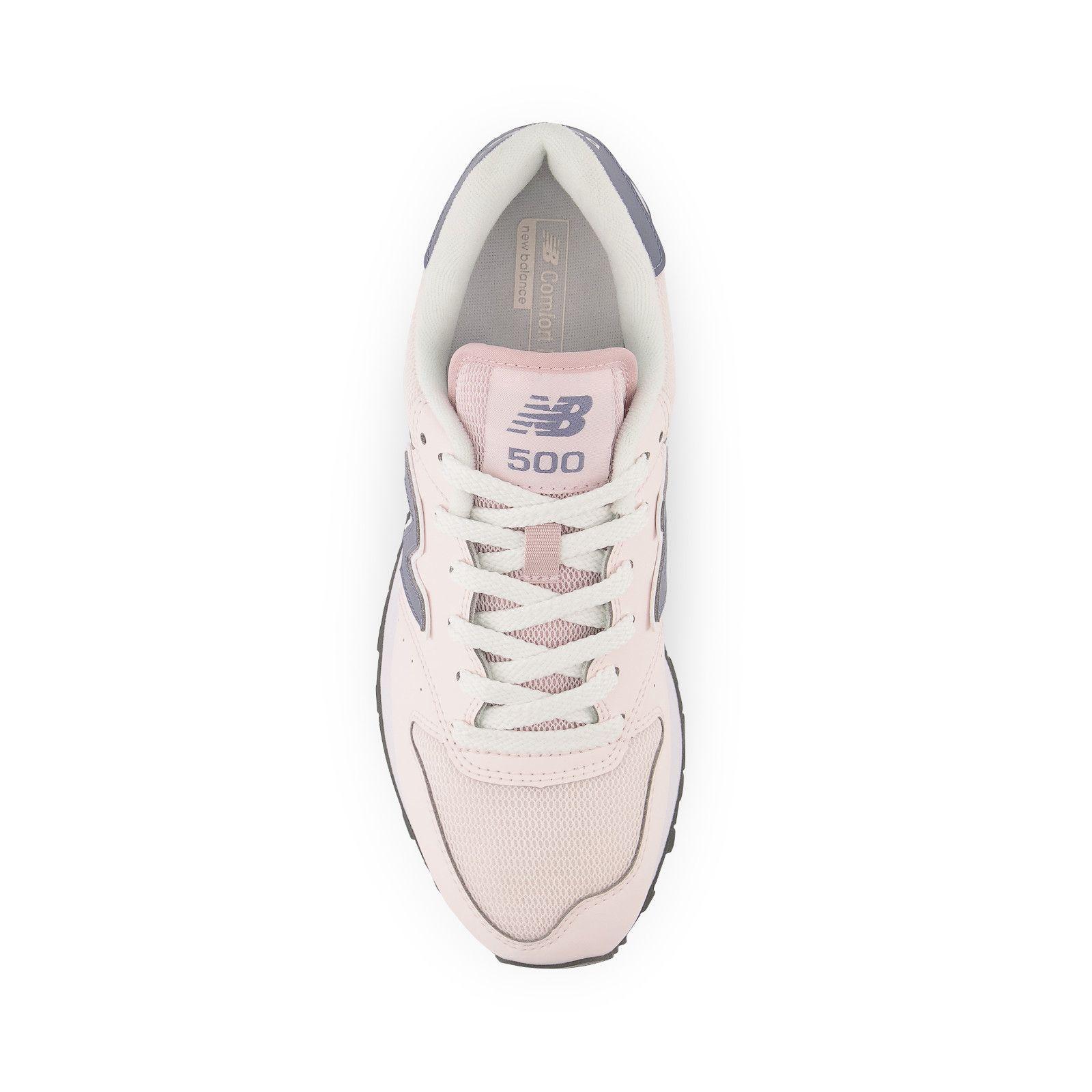 Zapatillas Urbanas Mujer New Balance 500 Rosado-3