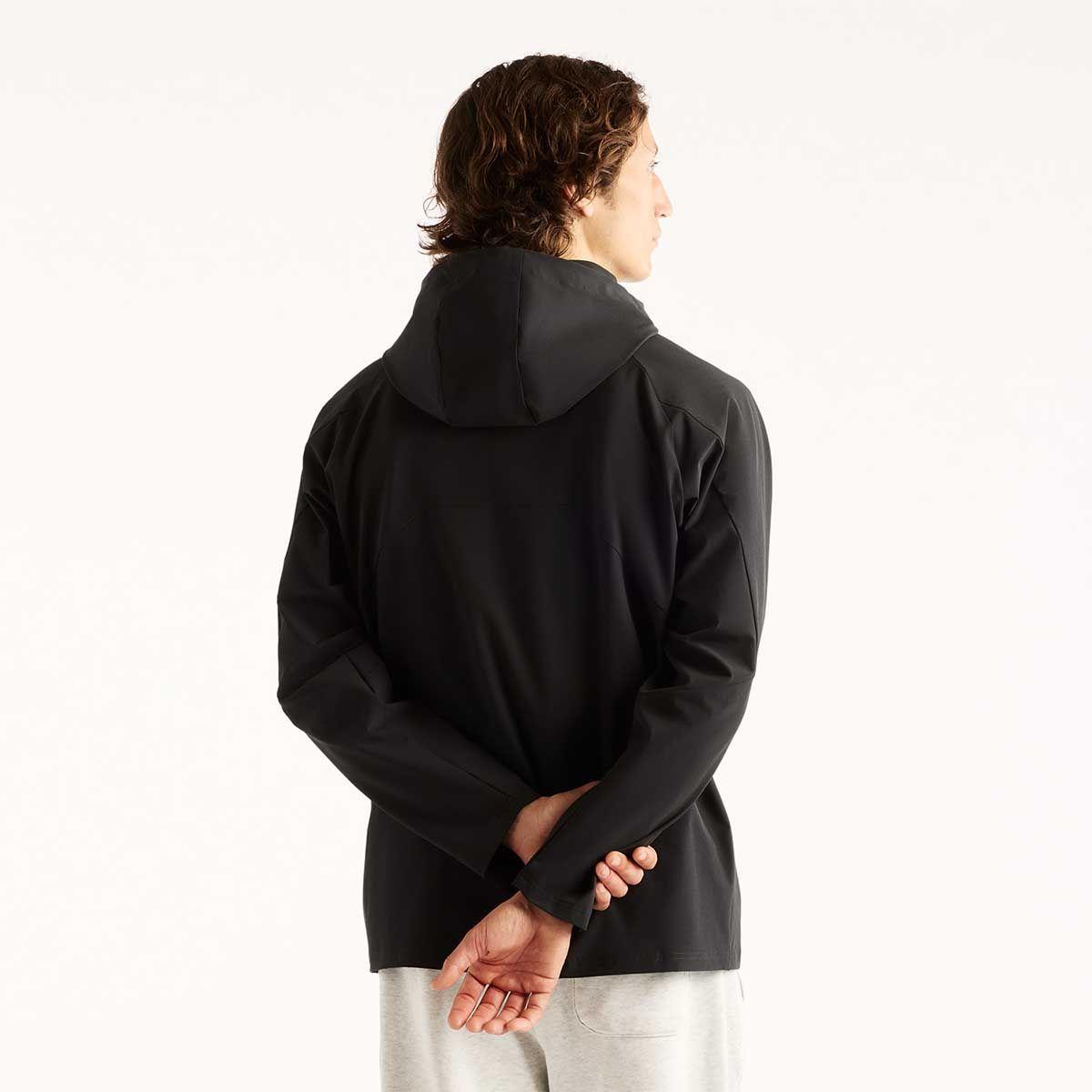 Chaqueta Running Hombre New Balance Utility Stretch Negra-1