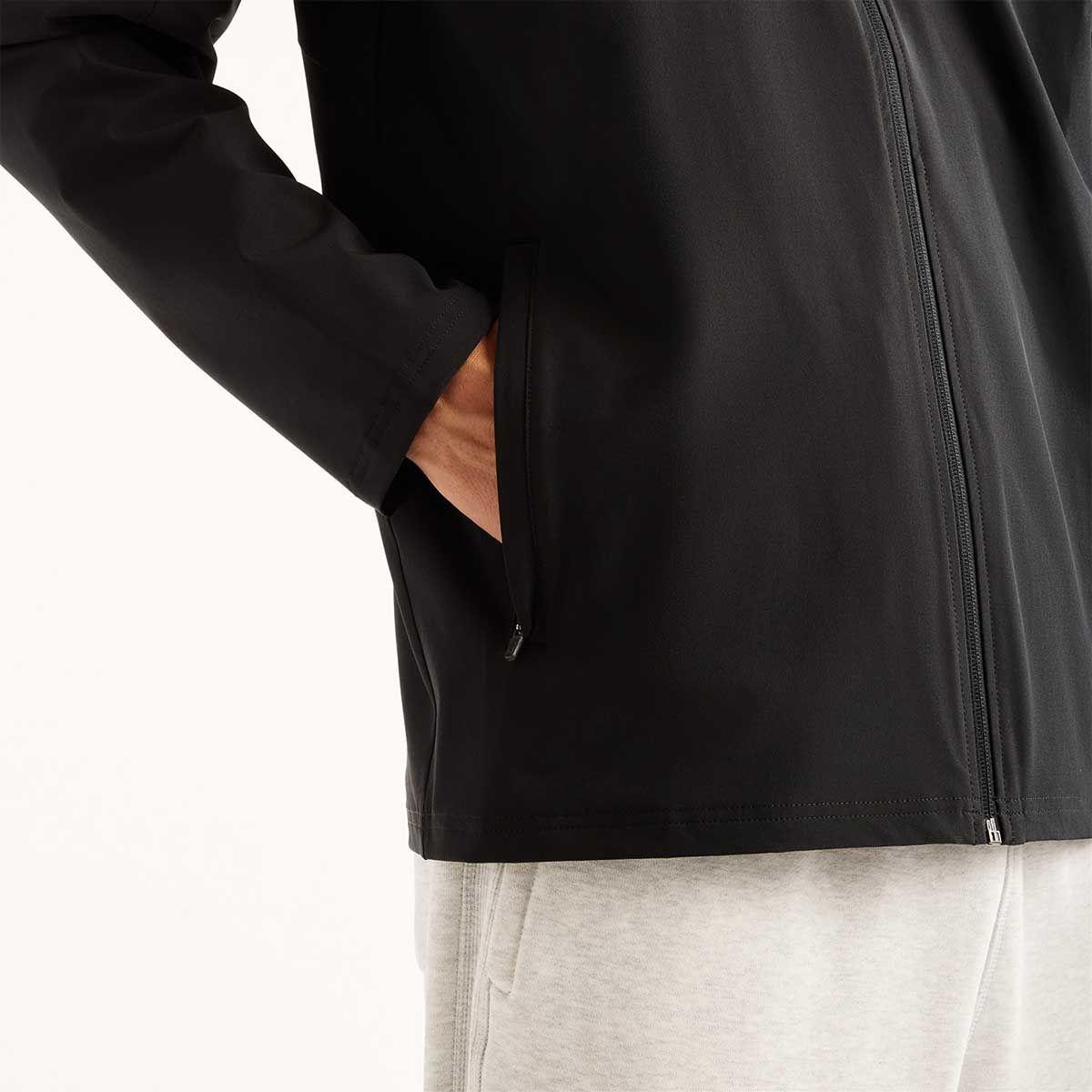 Chaqueta Running Hombre New Balance Utility Stretch Negra-4