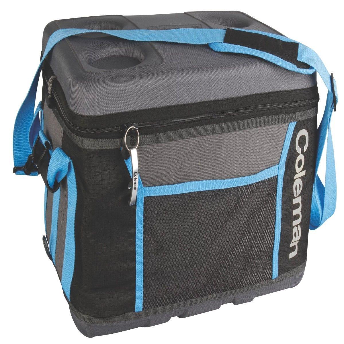 Cooler Coleman Soft 45 Latas Eva Gris-3