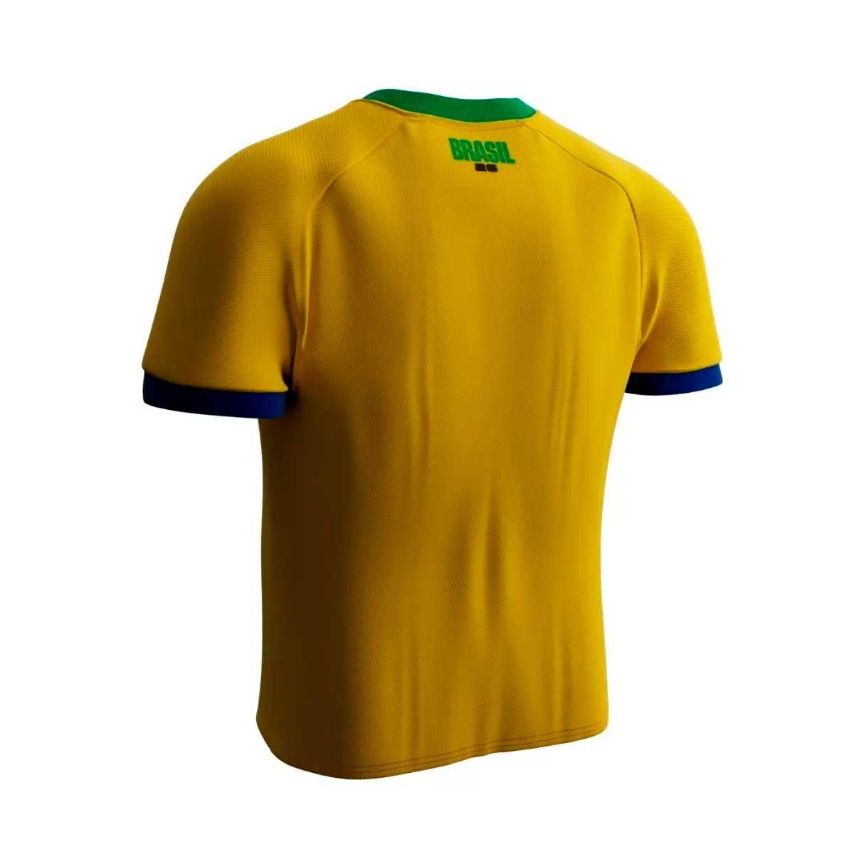 Camiseta Futbol hombre Fexpro fifa fanwear ROTW Brasil-2