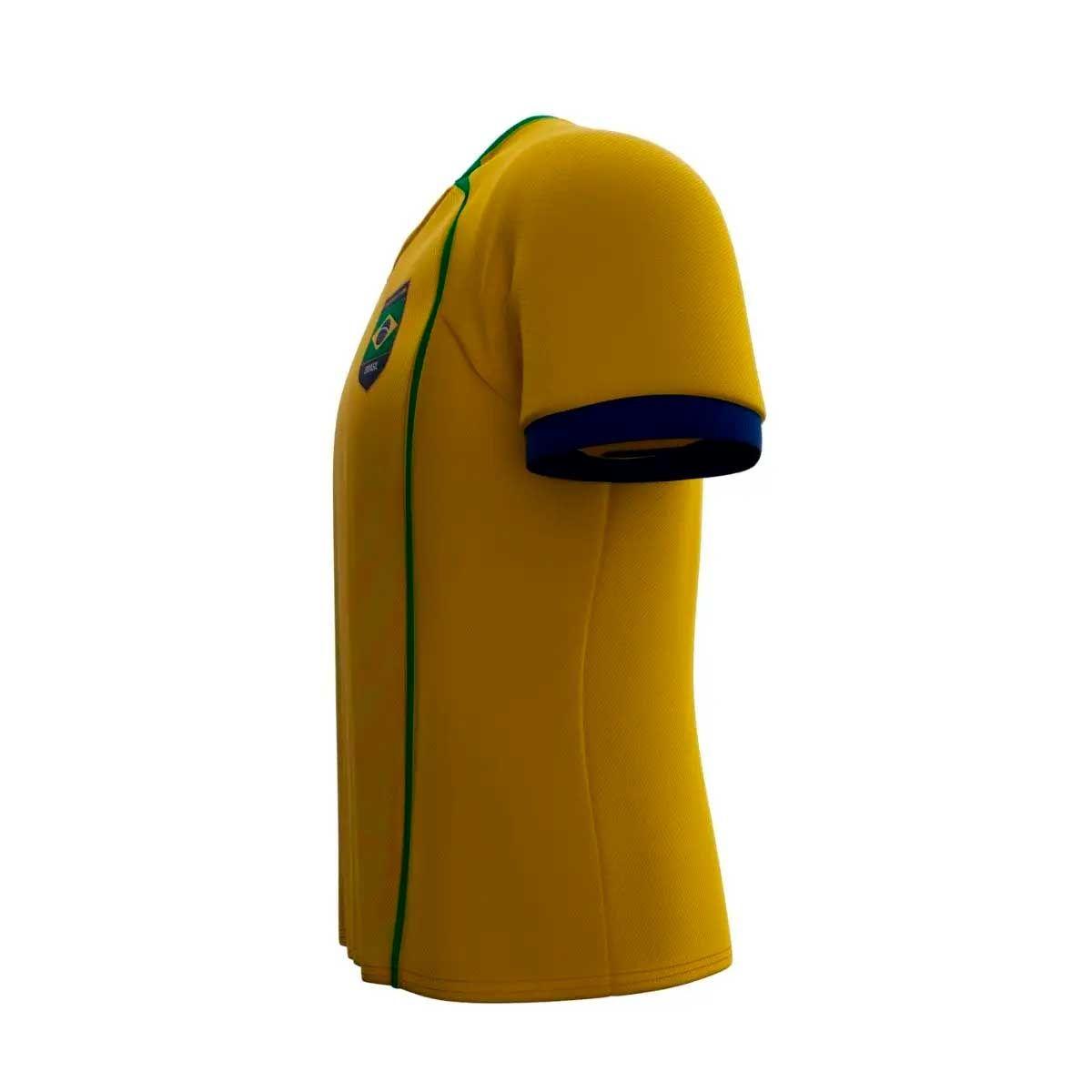 Camiseta Futbol hombre Fexpro fifa fanwear ROTW Brasil-3