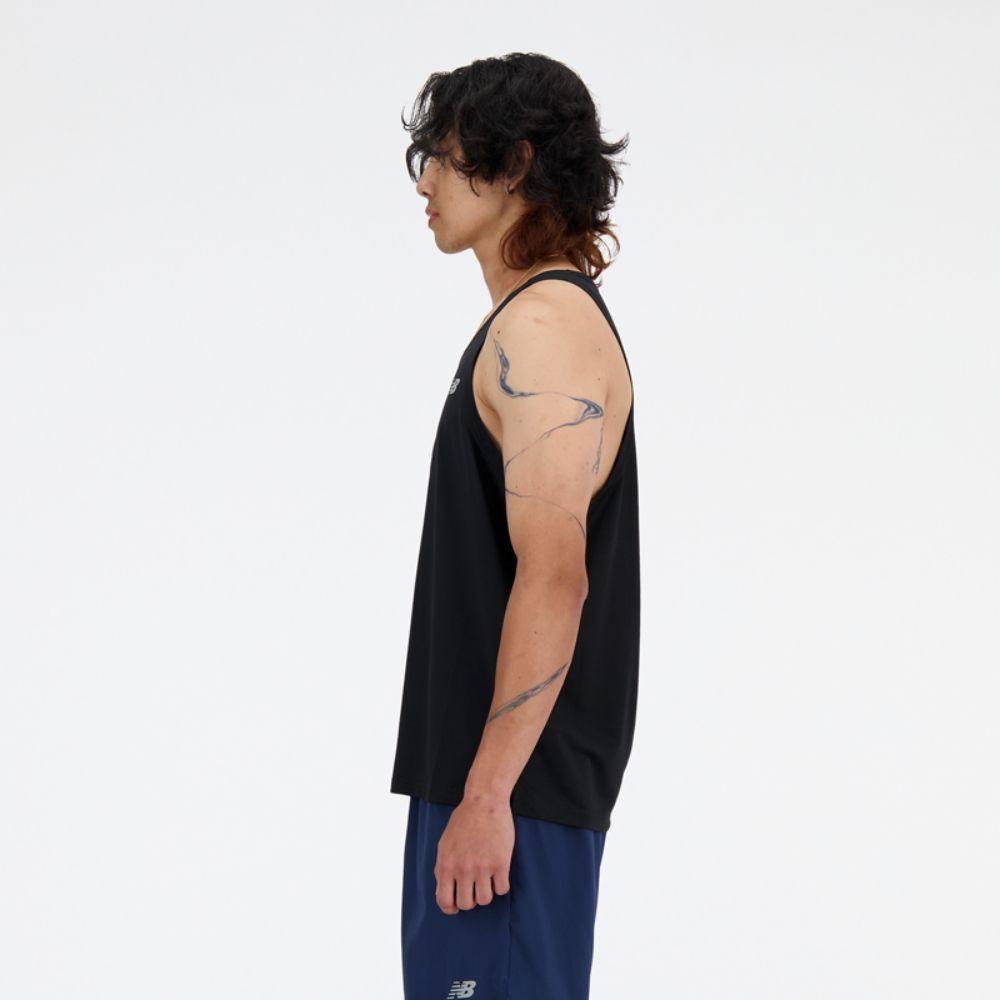 Polera Sin Mangas Hombre New Balance Negro-2