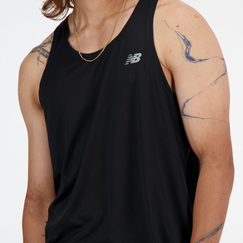 Polera Sin Mangas Hombre New Balance Negro-3