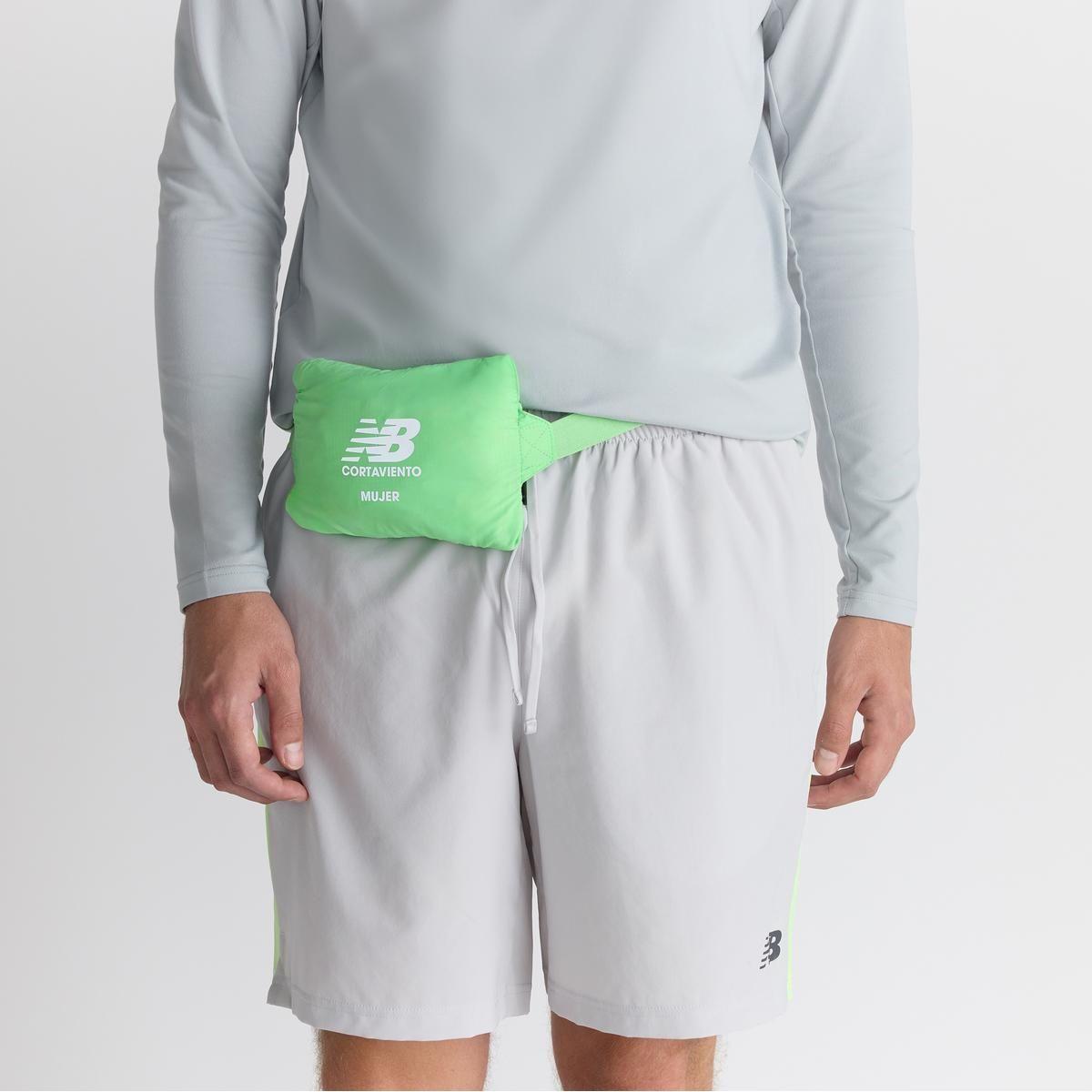 Cortaviento Running Hombre New Balance Run Packable Verde-3