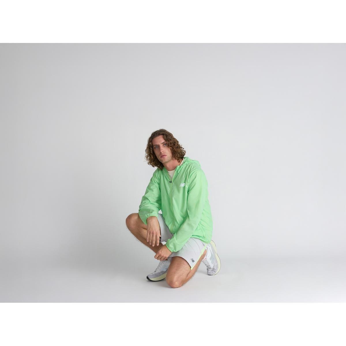 Cortaviento Running Hombre New Balance Run Packable Verde-4