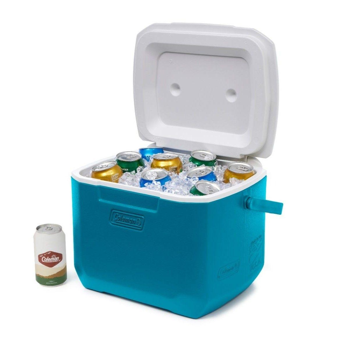 Cooler Outdoor Coleman Chiller 15,1 lts Verde Petróleo-2