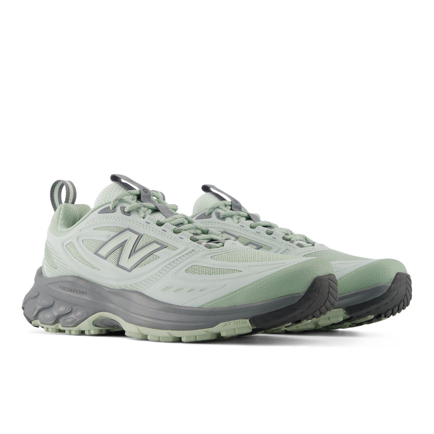 Zapatilla Trail Running Mujer New Balance 410 V9 Verde Claro-3