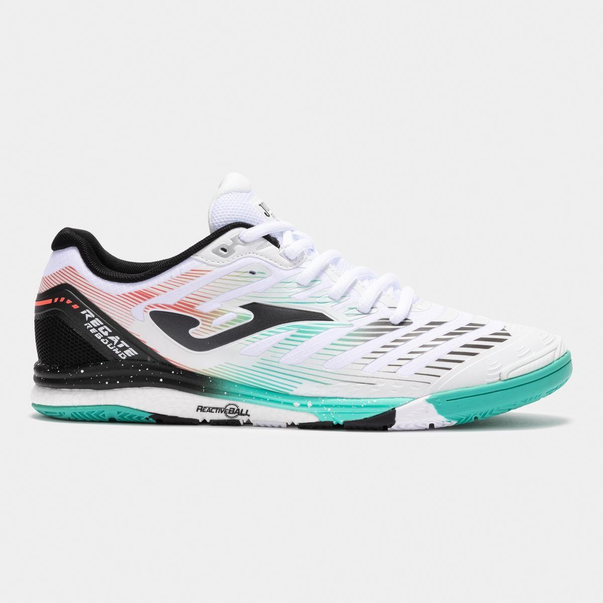 Zapatillas Futbolito Hombre Joma Regate Rebound Blanco-1