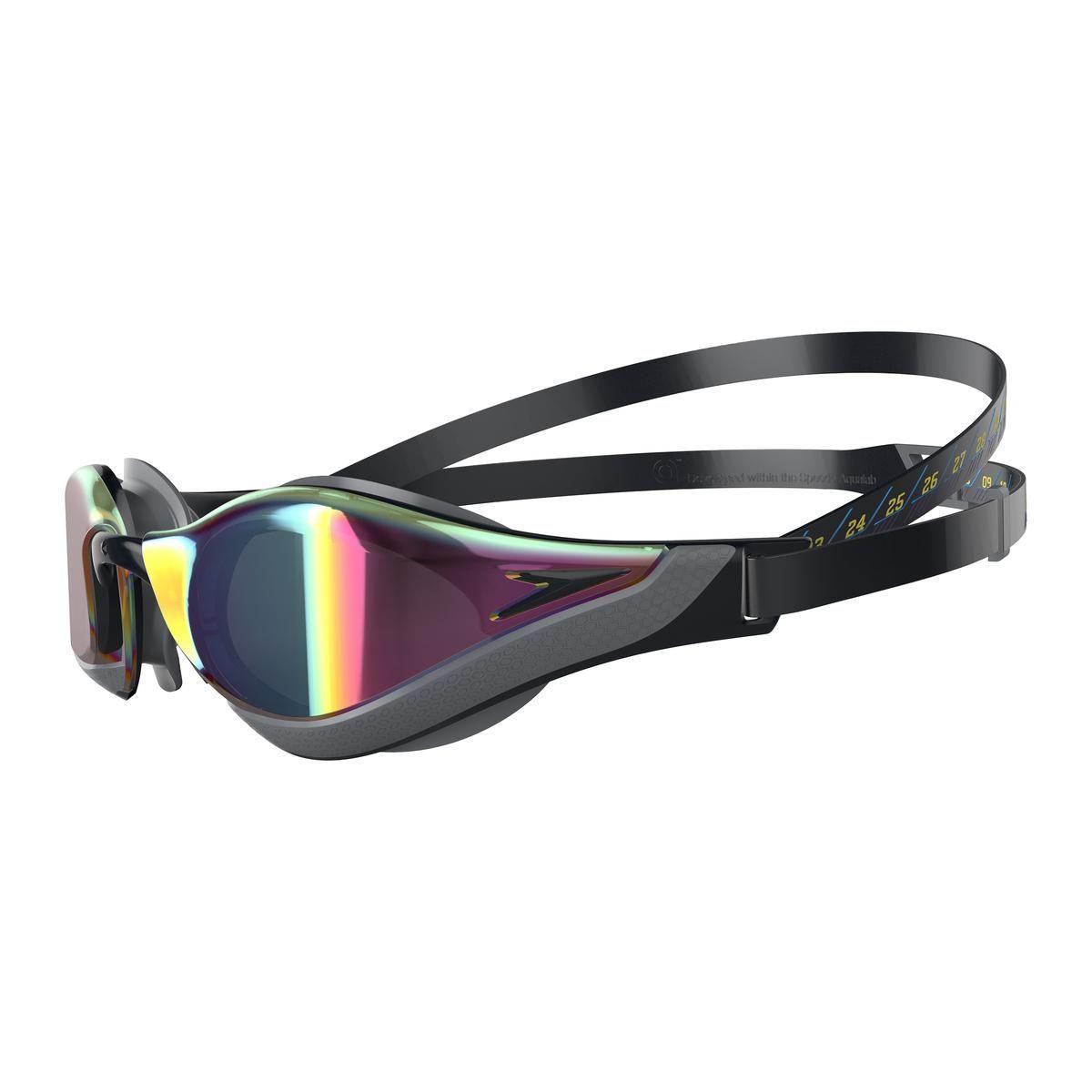 Lentes de Natación Unisex Speedo Fastskin Pure Mirror Negro-2