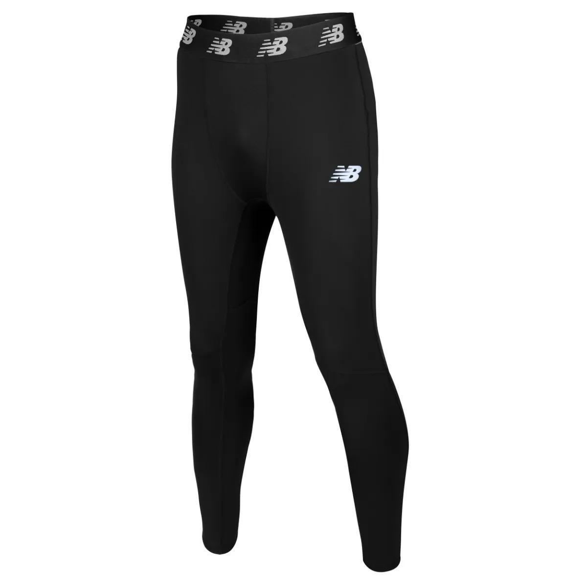 Calza Larga Running Hombre New Balance Negra-1