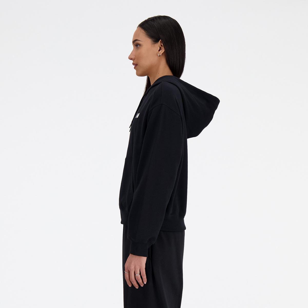 Polerón Mujer New Balance Negro-2