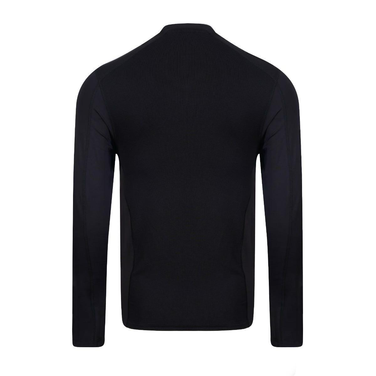 Polera Primera Capa Outdoor Hombre Spyder Negra-1