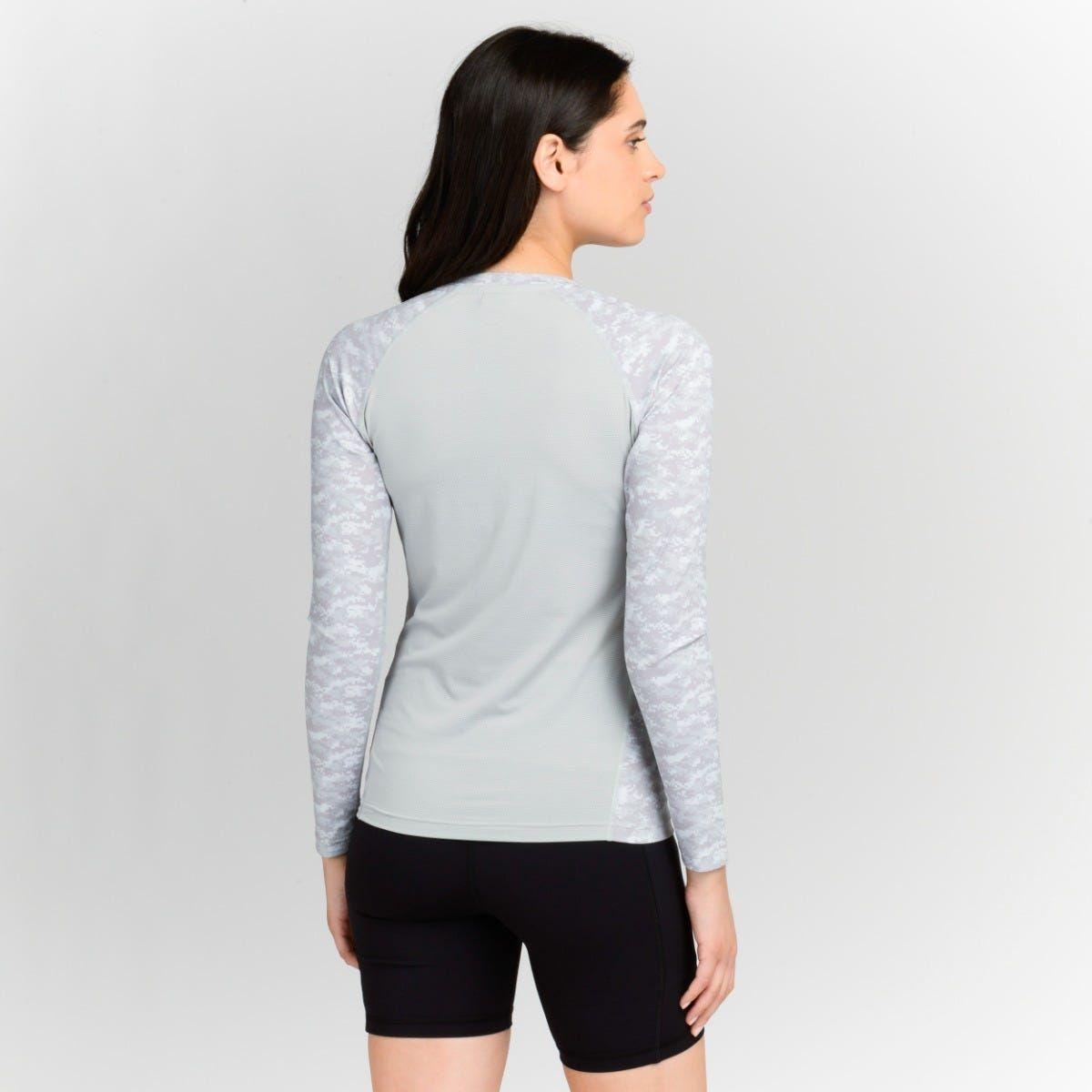 Polera Manga Larga Mujer Spyder Compression Bicolor-2