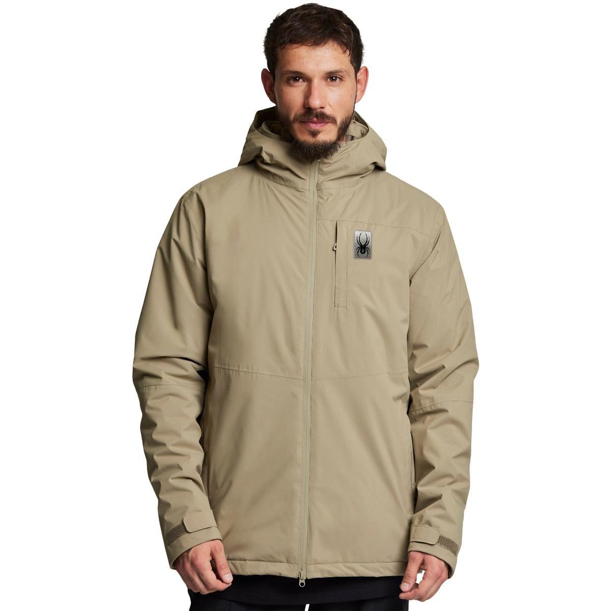 Chaqueta Outdoor Hombre Spyder Rain Thermal Jacket Beige-0