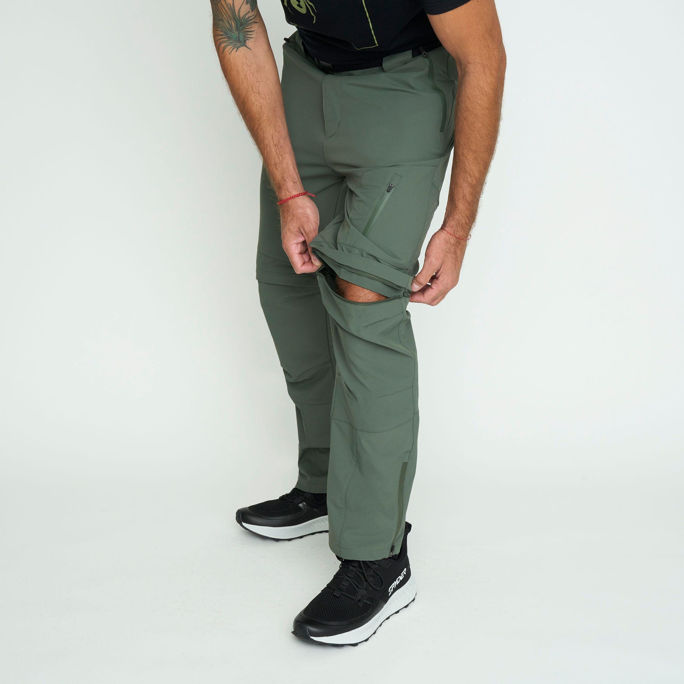 Pantalón Hombre Spyder Convertible Gris-1
