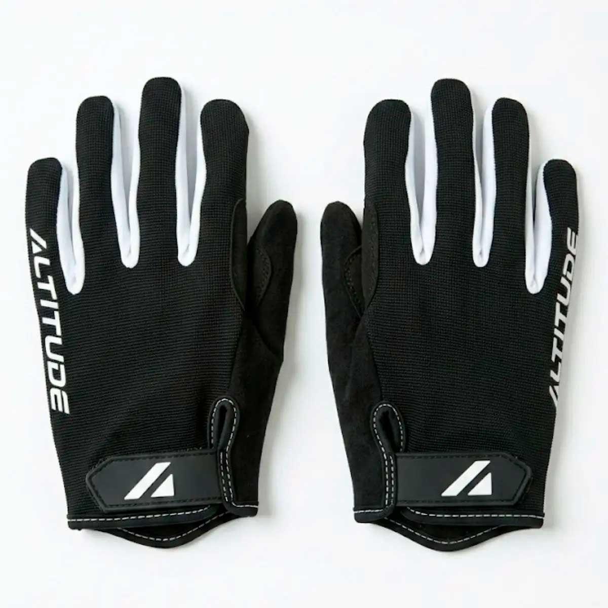 Guante ciclismo Hombre Altitude MTB Long finger negro-4