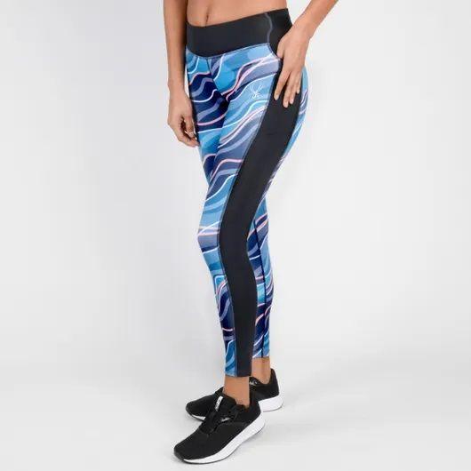 Calza 3/4 Entrenamiento Mujer Spyder Bicolor-2